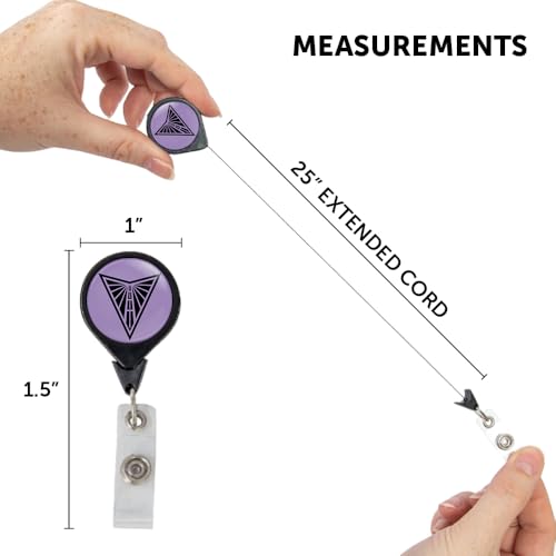 Retractable Badge Holder - Official WNBA Valkyries ID Reel