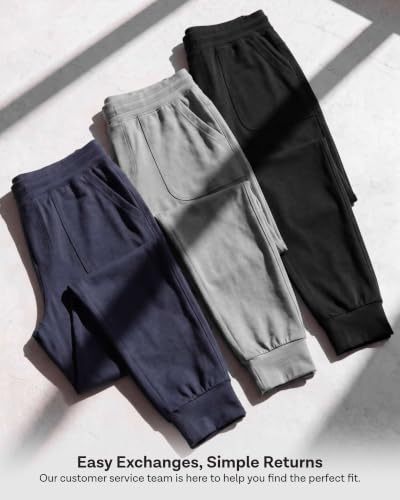 Large 3 Pack Women's High Waisted Joggers & Leggings Set - Workout & Lounge