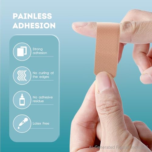Flexible Fabric Adhesive Bandages - 60 Count, Latex Free