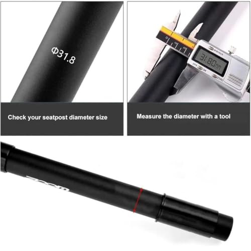 Bicycle Seatpost Adapter Shim 60mm - 27.2mm to 31.8mm