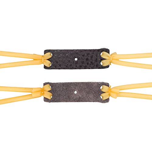 5 Pack Hunting Slingshot Replacement Bands - High Quality Rubber