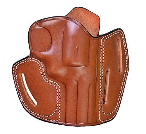 Leather Belt Holster for Taurus 856 Defender 3" Barrel - Right Handed