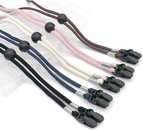 Adjustable Windproof Hat Chin Cord Clip for Travel & Fishing