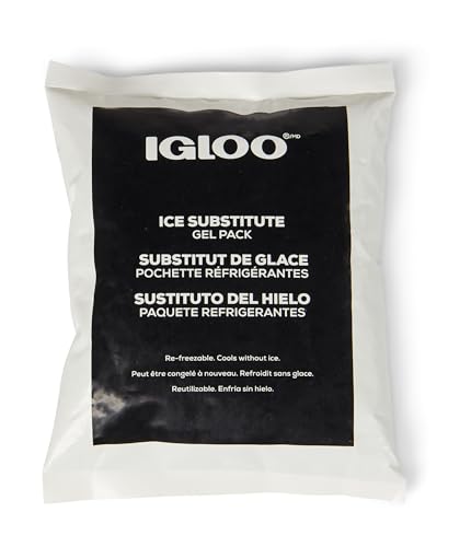 MaxCold Reusable Gel Ice Pack - 8oz Long Lasting Freezer Pack - White