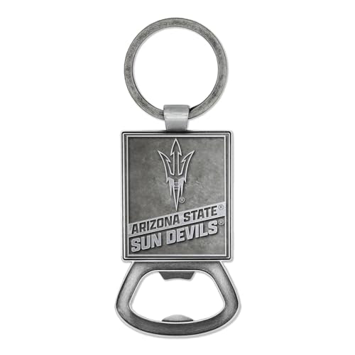 NCAA Pewter Bottle Opener Keychain - Arizona State Sun Devils