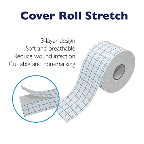 Adhesive Bandage Tape - Breathable Non-Woven Dressing, 2 Inch x 10 Yards