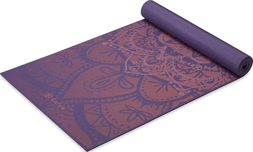 Premium Yoga Mat - Athenian Rose, 6mm Thick Non-Slip Design