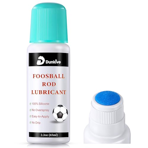 Foosball Rod Lubricant - 100% Silicone with No Spill Applicator