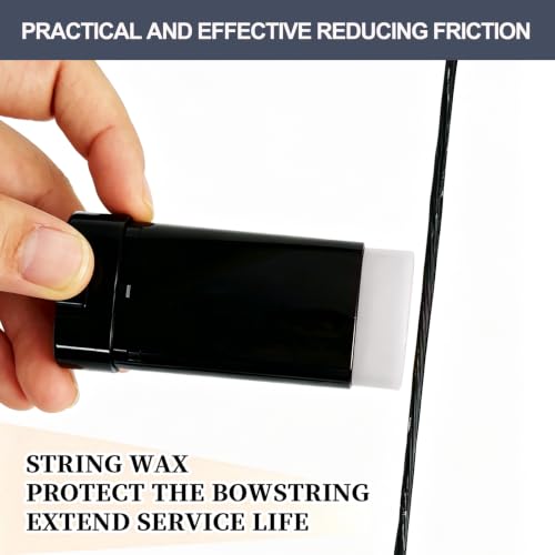 Natural Beeswax Bow String Wax - Waterproof Protection - White