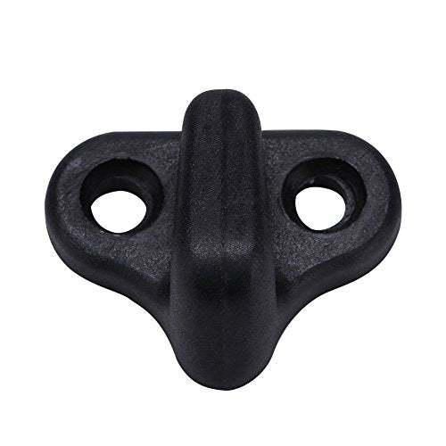 Nylon Kayak Lashing Hooks with Screws - 8 Pack