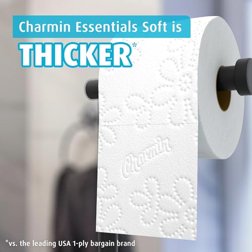 Essentials Soft Toilet Paper - 6 Mega Rolls, 330 Sheets Per Roll