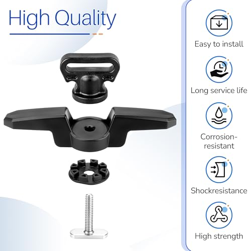 Kayak Track Mount Anchor Cleat Vertical Tie Downs