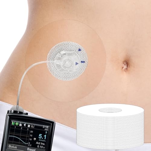 40 Pack Waterproof Adhesive Patches for CGM & Insulin Pumps
