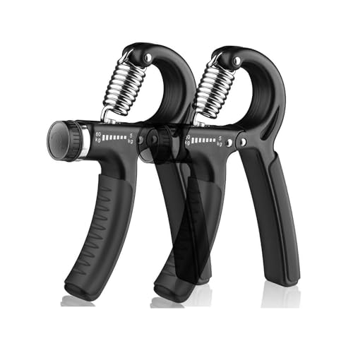 Adjustable Hand Grip Strength Trainer - 2 Pack, 11-132 lbs