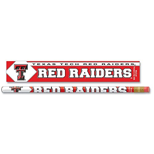 Texas Tech Red Raiders Wooden Pencils - 6-Pack