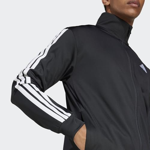 Men's Regular Fit 3-Stripes Track Jacket - Full Zip, Pockets