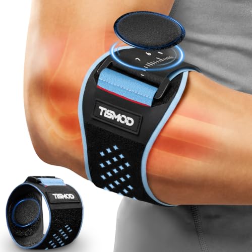 Tennis Elbow Brace for Men Women Blue-S/M – Support for Tendonitis & Golfers Elbow