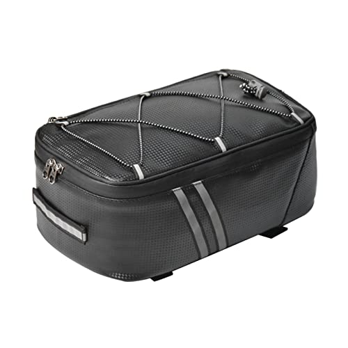 Tookie 8L Waterproof Bicycle Rear Seat Cargo Bag with Rain Cover