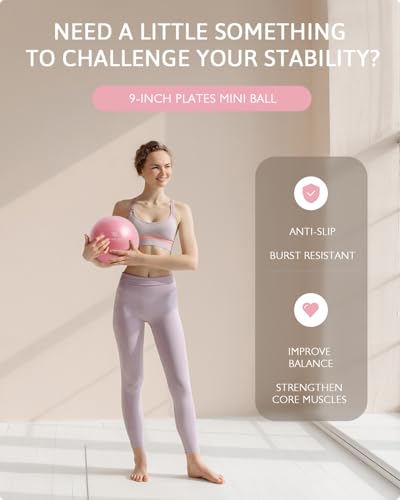 Pilates Ring Set with Mini Ball, Resistance Bands & Socks