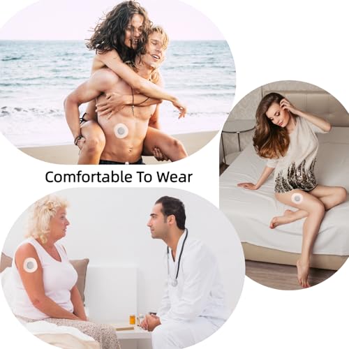 30-Pack Transparent Adhesive Patches - Sweatproof & Water-Resistant