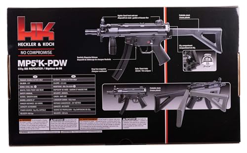 Heckler & Koch MP5 K-PDW Semi-Automatic .177 Caliber Air Rifle