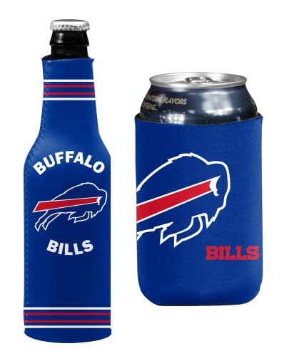 Buffalo Football Can & Bottle Insulator Cooler - Team Fan Gear
