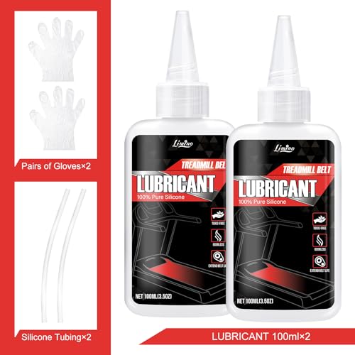 Treadmill Lubricant - 200ml 100% Pure Silicone Oil for Smooth Operation