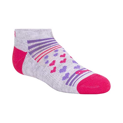 PUMA Boys' 6 Pack Low Cut Socks - Multi Size 5-11, Comfortable Athletic Socks