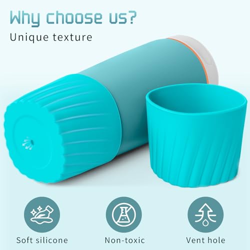 2-Pack Silicone Protective Boot for Tumblers - Anti-Slip Sleeve Cover