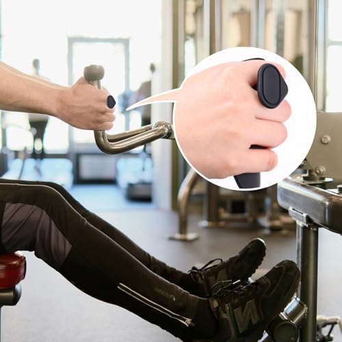 Ergonomic Anti-Slip Rubber Workout Grips for Weightlifting