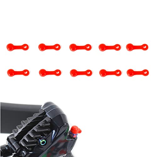 Pack of 10 Bike Hydraulic Disc Brake Bleed Fitting Caps