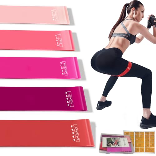 5-Level Resistance Loop Bands Set for Home Workouts