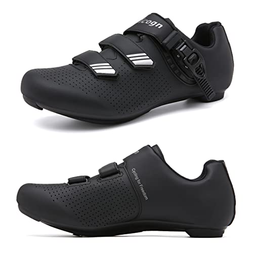 Indoor Cycling Shoes for Men & Women - Silver, Sizes 10.5 & 13