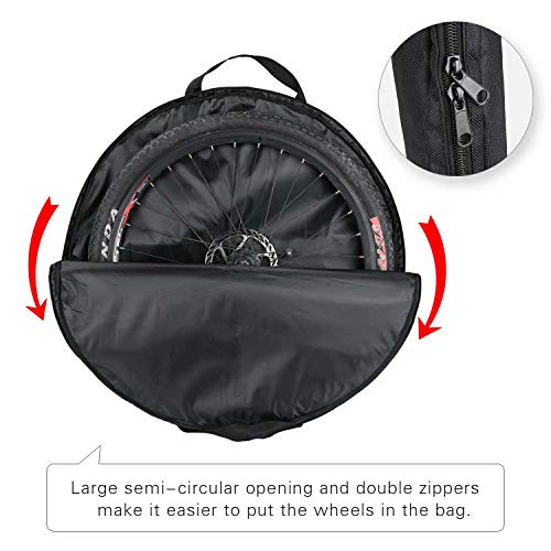 Rhinowalk Bike Wheel Bag 26-27.5 Inch MTB & Road Bike Travel Case Waterproof