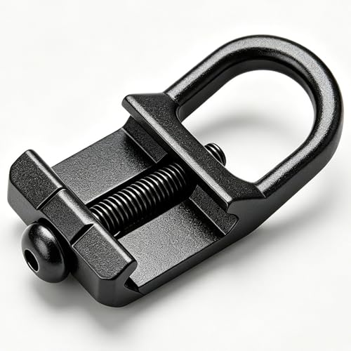 Picatinny Rail Sling Mount - Dual Compatibility, Black