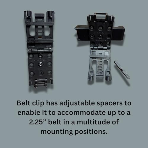 Clip & Carry EDC Belt Holster for The NITECORE EDC29 Tactical Flashlight - Secure Fit, Quick Draw Access, Lightweight EDC Holster - Flashlight not Included