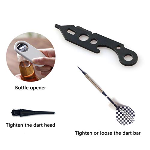 Dart Tool Set - 2-Piece Stainless Steel Dart Accessories