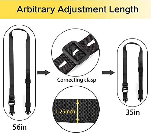 Two Point Traditional Sling with Quick Adjust Loop & Swivel