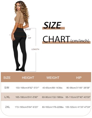 Women's Dance Tights Ballet Footed Pantyhose for Jazz, Stage & Daily