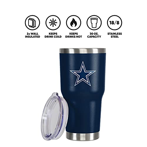 30oz Insulated Stainless Steel Travel Mug with Team Logo