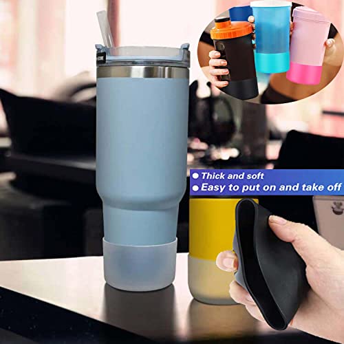 Silicone Protective Boot for Tumblers and Water Bottles - Purple