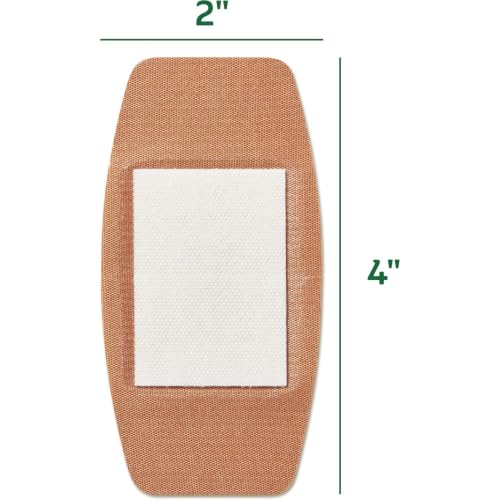 Baking Soda Bandages 2" x 4" - 10 Count, Sterile & Absorbent