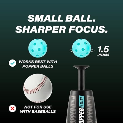 Baseball Training Tee Popper Mini - Perfect for All Skill Levels