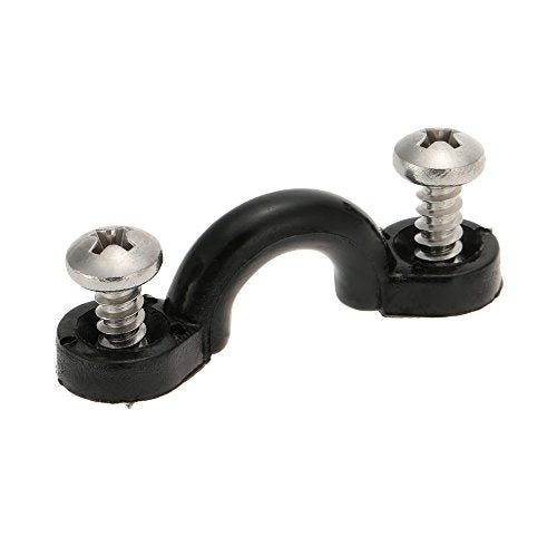 10-Piece Nylon Bungee Deck Loops Kit with Screws for Kayaks and Boats