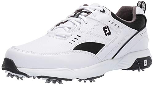 Men's Golf Sneakers - White, Size 13 - Wide & Narrow Options