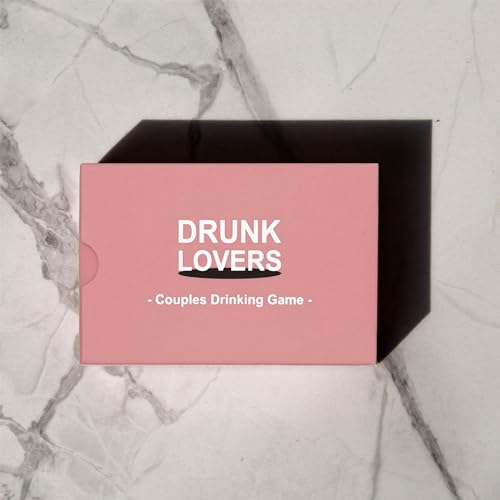 Drunk Lovers Couples Card Game - 54 Fun Games for Date Night