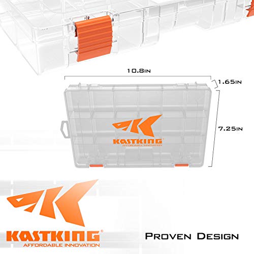 3600 & 3700 Fishing Tackle Storage Boxes with Removable Dividers