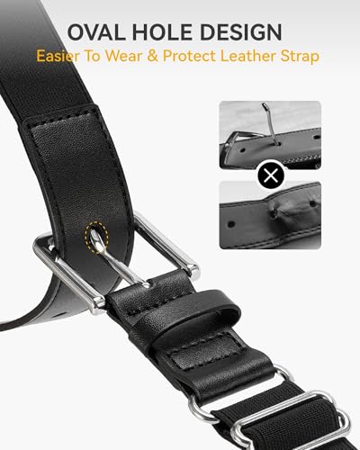 Youth Elastic Baseball & Softball Belt - Black, Fits Waist 18"-32"