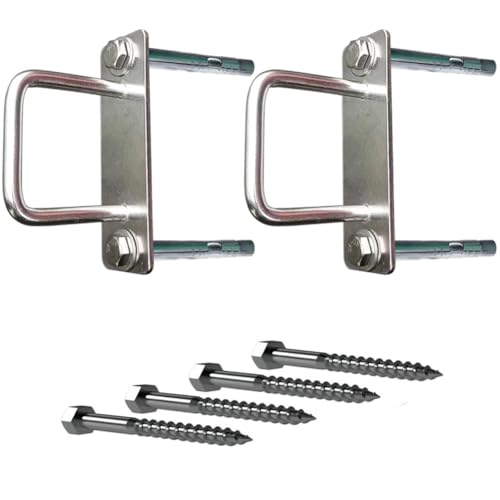 Heavy Duty Wall Mount Anchor Brackets for Gymnastics Rings & Fitness Equipment