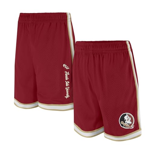 Men's NCAA Basketball Training Shorts - Classic Fit, Florida State Seminoles, XX-Large